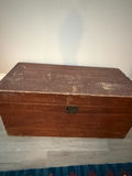 Antique Wooden storage chest - thumbnail 1 of 3