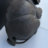 Elephant statue with raised trunk - thumbnail 7 of 9