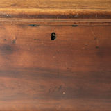 Wooden storage chest with hinged lid - thumbnail 2 of 9
