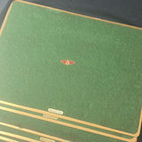 Round woven placemats, striped wooden rounds, nautical ship cards, and a green felt board - thumbnail 8 of 8