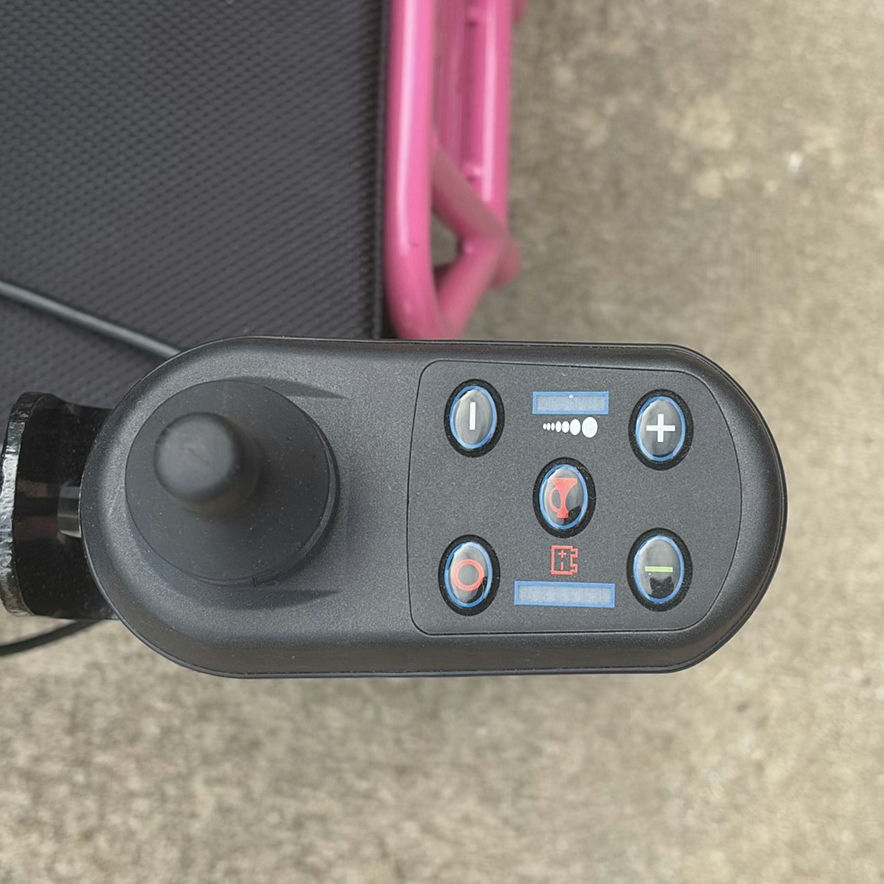 Pink Eagle HD electric wheelchair - image 5 of 8