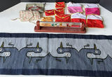 Assorted Fabric Pouches and Glass Bead Display - thumbnail 1 of 7