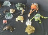 Frog Figurines and Crystal Specimens Collection - thumbnail 2 of 11