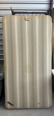Striped Mattress and Box Spring Set - Image 1 of 5