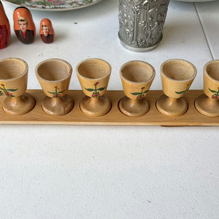 Matryoshka Nesting Dolls, Porcelain Plates, and Metalware - image 6 of 9