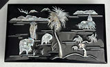 Decorative Lacquerware Panels, Russian Nesting Doll, Figurines, and Folding Screen - thumbnail 5 of 11