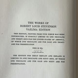 Robert Louis Stevenson Works, Vailima Edition (1922) 24-Volume Boxed Set - thumbnail 3 of 7