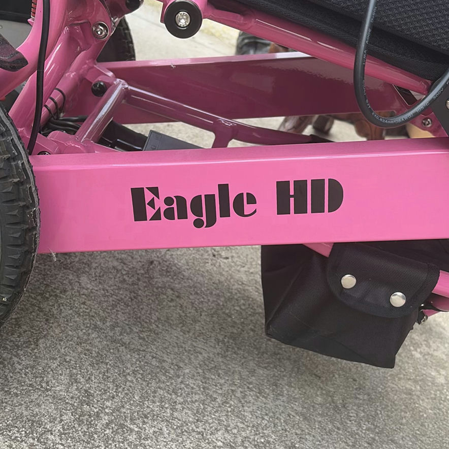 Pink Eagle HD electric wheelchair - image 7 of 8