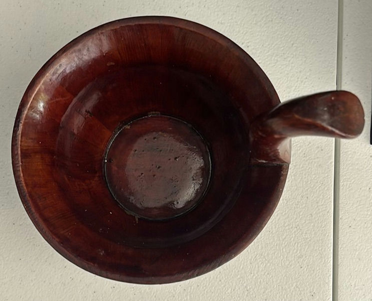 Wooden Decorative Bowl and Burl Wood Sculpture - image 4 of 5