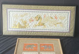 Framed Dragon Embroidery and Elephant Panel Artwork - thumbnail 3 of 4