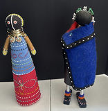 Two Beaded Cultural Figurines - thumbnail 1 of 5
