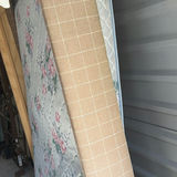 Floral quilted mattress with wrapped wooden frame - thumbnail 4 of 9
