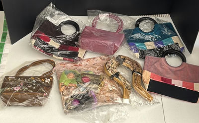 Assorted Handbags and Purse Handles - Image 1 of 12