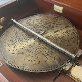 Stella mechanical disc music player in wooden cabinet - thumbnail 8 of 12