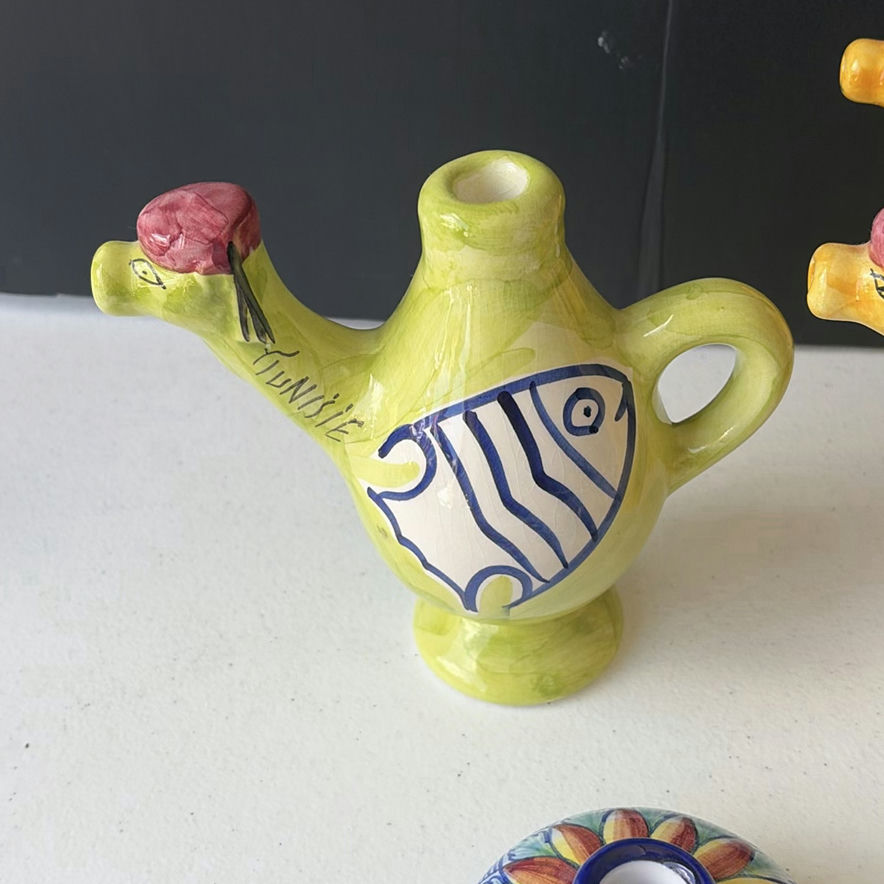 Assorted Ceramic Figurines and Vases - image 3 of 10