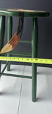 Green Wooden Stool with Dog Design - thumbnail 5 of 5