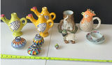 Assorted Ceramic Figurines and Vases - thumbnail 1 of 10