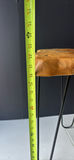 Live Edge Wood Side Table with Metal Hairpin Legs - thumbnail 4 of 5