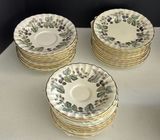 Assorted Scarves and Royal Worcester Fine Bone China Plates - thumbnail 3 of 8