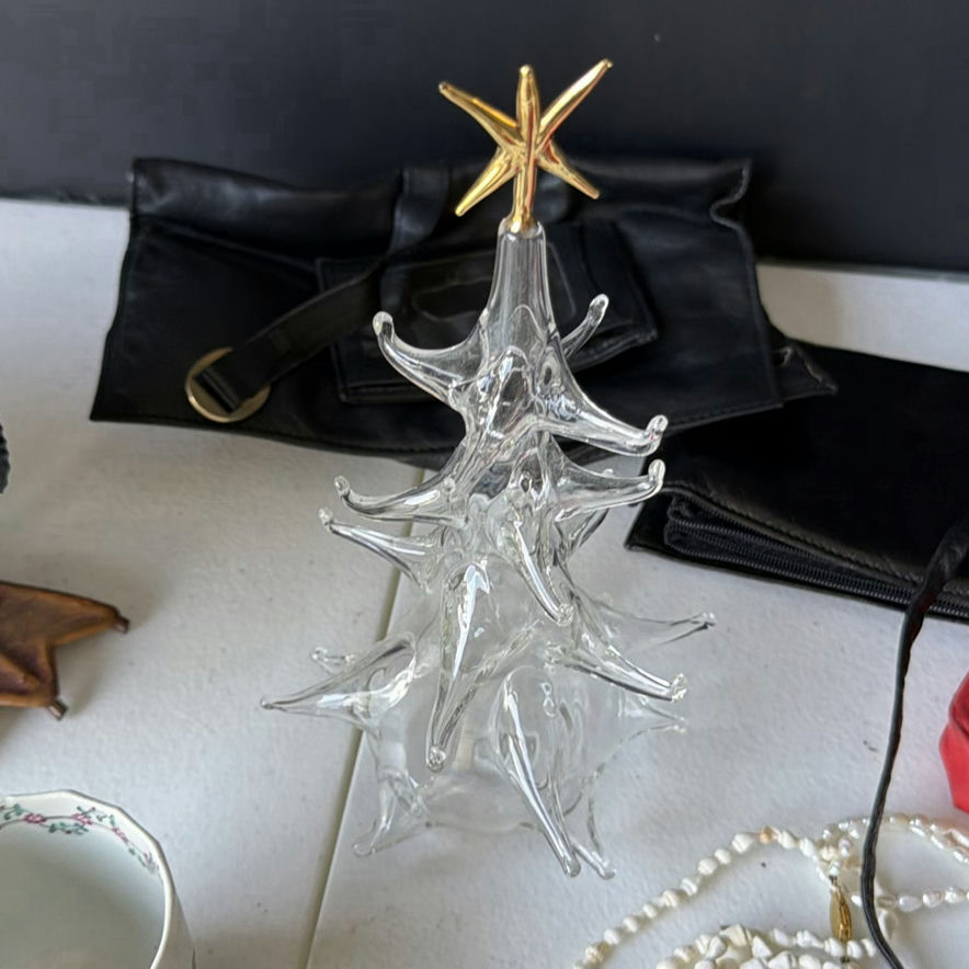 Assorted decorative glassware, jewelry, textiles, and accessories - image 7 of 10