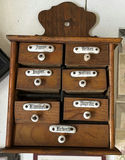 Presidential Matryoshka Dolls, Vintage Drawer Cabinet, Vietnam Stamp Collection, and Corkscrew Set - thumbnail 6 of 9