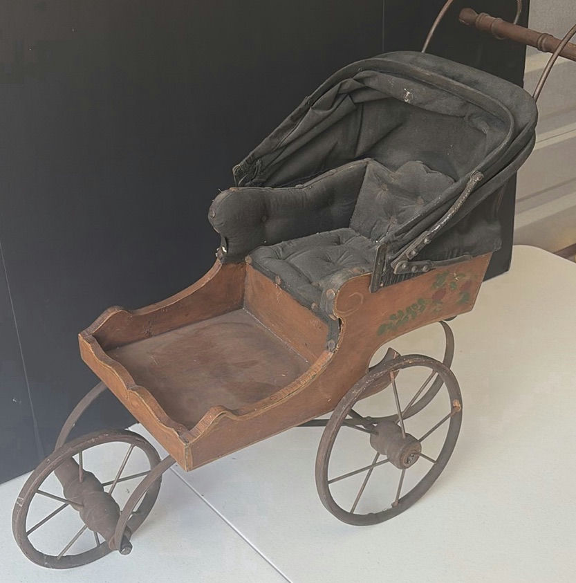 Antique doll carriage - image 2 of 6