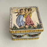 Decorative Trinket Boxes, Ceramic Figurines, and Glass Dish - thumbnail 4 of 13