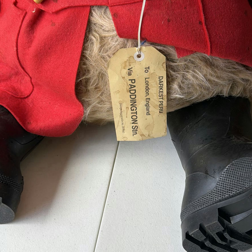 Paddington Bear Plush with Red Coat and Boots - image 2 of 6