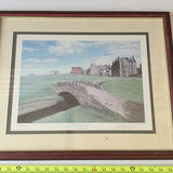 Two Framed Prints: Bulldog Portrait and Old Course St. Andrews - thumbnail 3 of 6