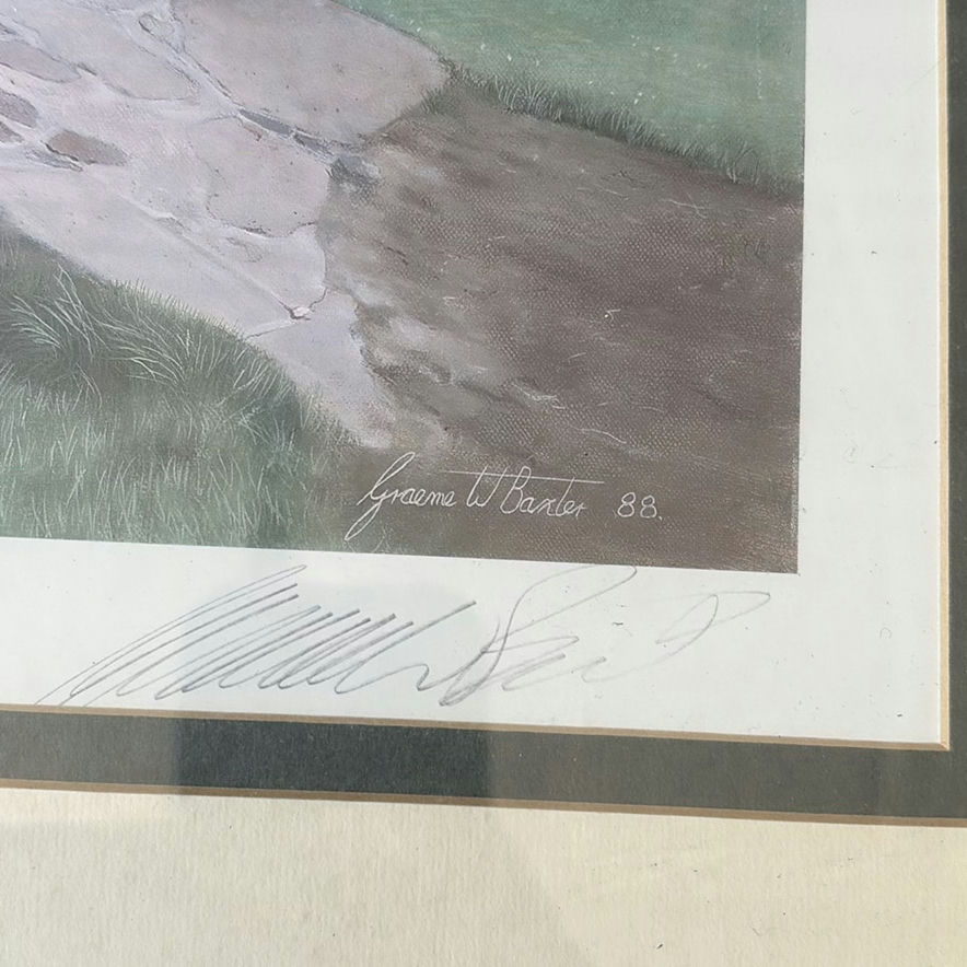 Two Framed Prints: Bulldog Portrait and Old Course St. Andrews - image 6 of 6