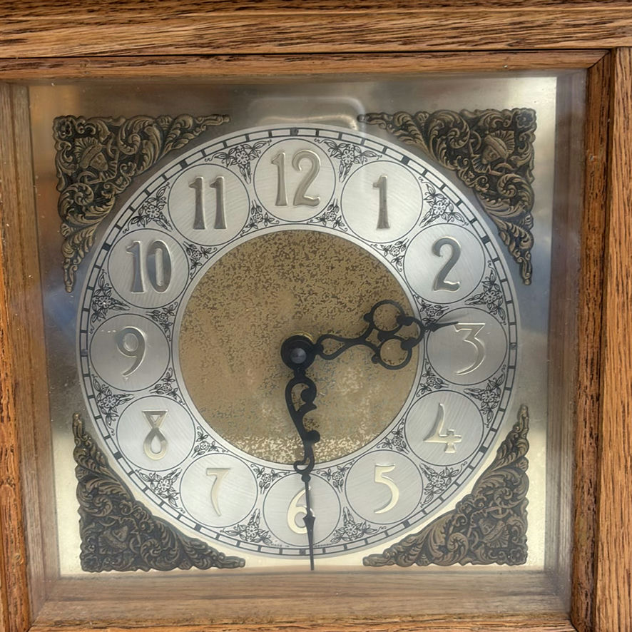 Wooden Mantel Clock - image 2 of 3