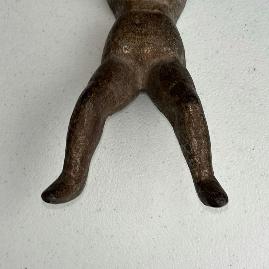 Cast Iron Boot Jack Female Figure Sculpture - image 3 of 5