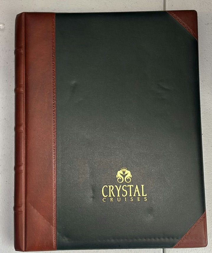 Lamp Shade, Red Storage Box, Stubbs & Wootton Bag, and Crystal Cruises Binder - image 2 of 5