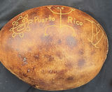 Colorful wooden blocks and a decorative carved gourd bowl - thumbnail 2 of 5