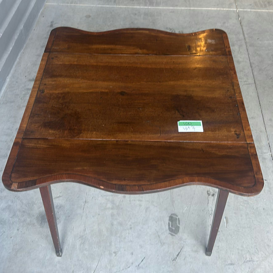 Wooden Drop-Leaf Side Tables - image 6 of 7