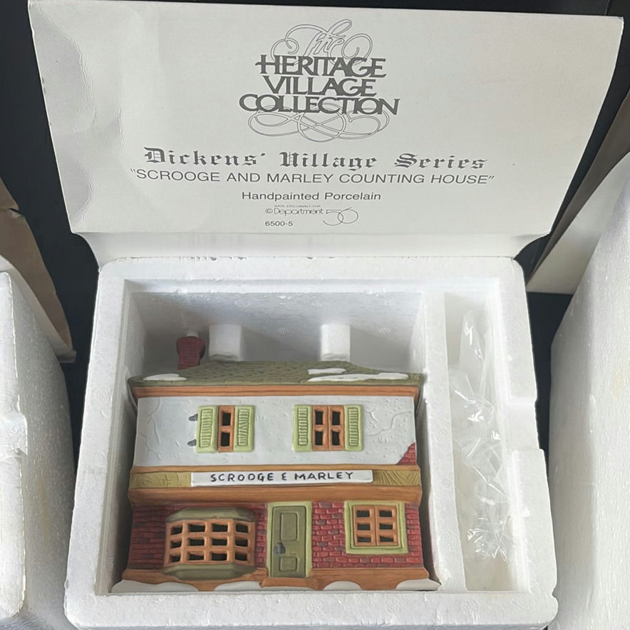 Heritage Village Collection porcelain miniature houses - image 4 of 9