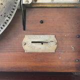 Stella mechanical disc music player in wooden cabinet - thumbnail 7 of 12