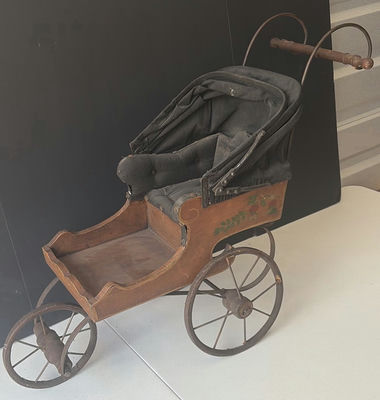Antique doll carriage - Image 1 of 6