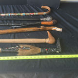 Assorted carved and decorated walking canes - thumbnail 3 of 6