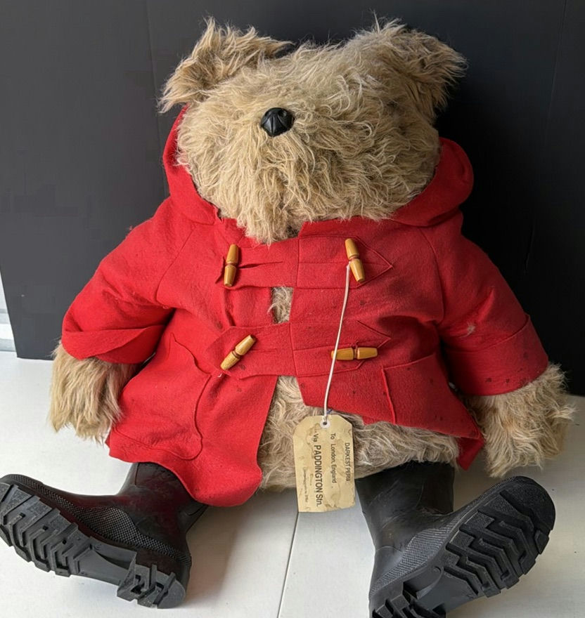 Paddington Bear Plush with Red Coat and Boots - image 1 of 6
