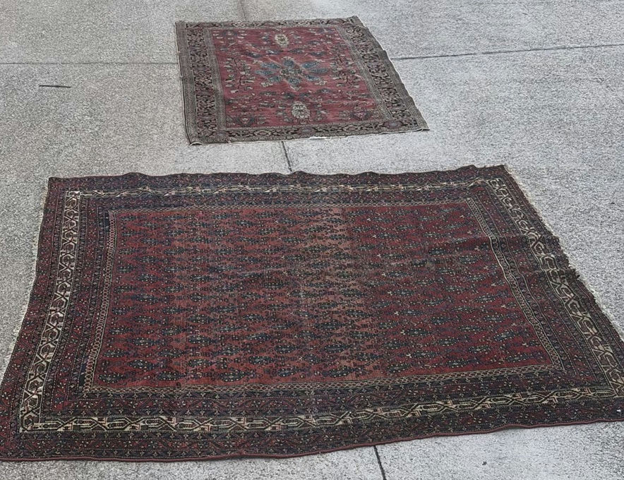Two Red Oriental Area Rugs - image 1 of 5