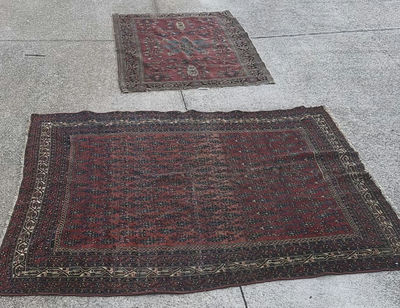 Two Red Oriental Area Rugs - Image 1 of 5