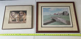 Two Framed Prints: Bulldog Portrait and Old Course St. Andrews - thumbnail 1 of 6