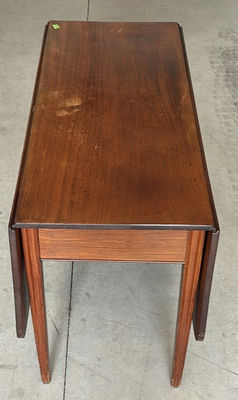 Wood Drop-Leaf Dining Table - Image 1 of 4