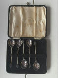 Vintage EPNS Silver-Plated Spoon Set in Case - thumbnail 1 of 5