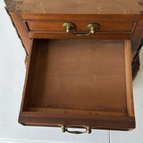 Antique carved wooden drawer chest - thumbnail 2 of 5