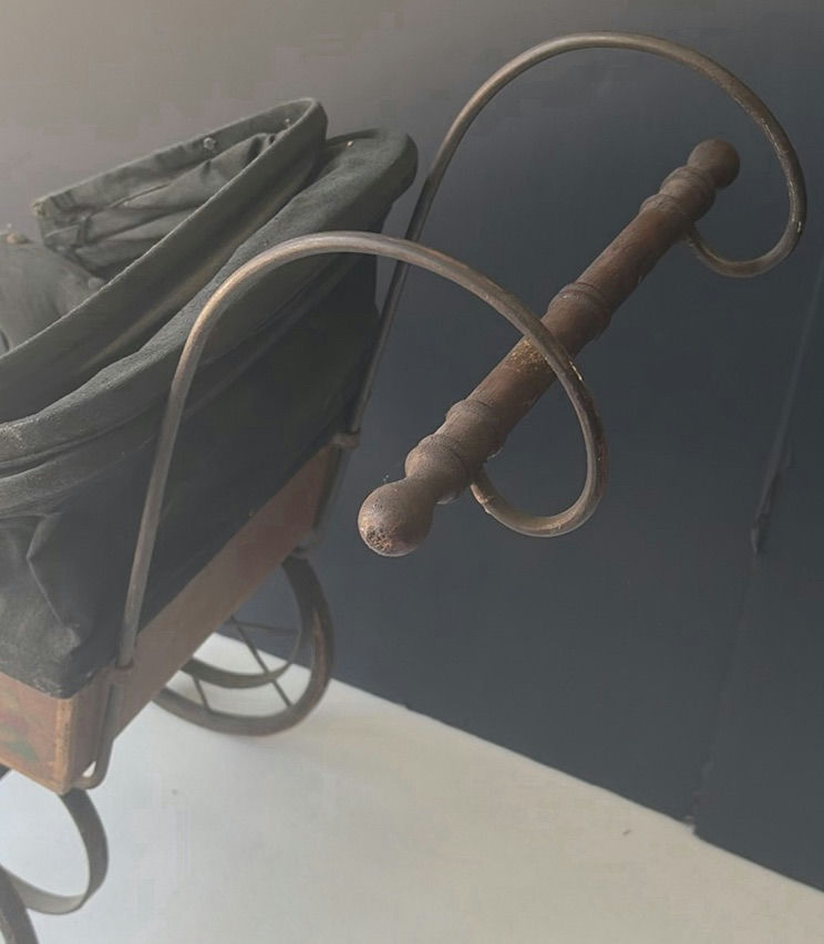 Antique doll carriage - image 4 of 6
