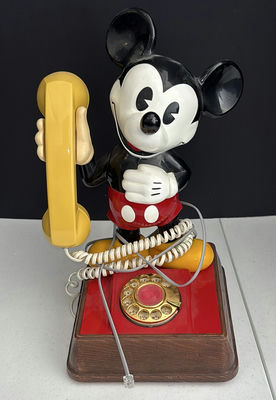 Mickey Mouse Rotary Telephone - Image 1 of 5