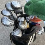 Golf bag with clubs and assorted accessories - thumbnail 12 of 12