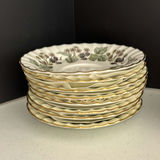 Assorted Scarves and Royal Worcester Fine Bone China Plates - thumbnail 6 of 8